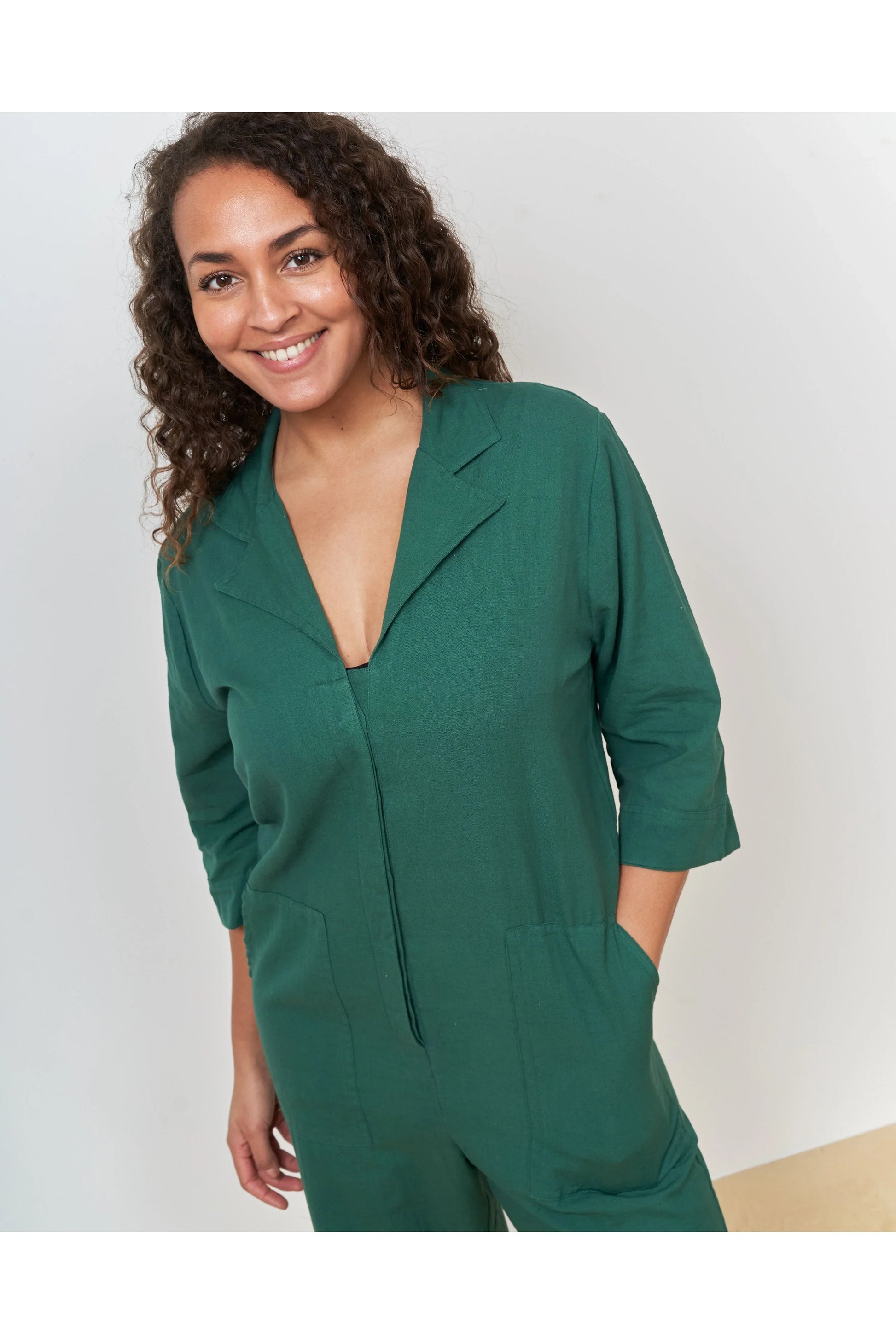 Forest Green Jumpsuit