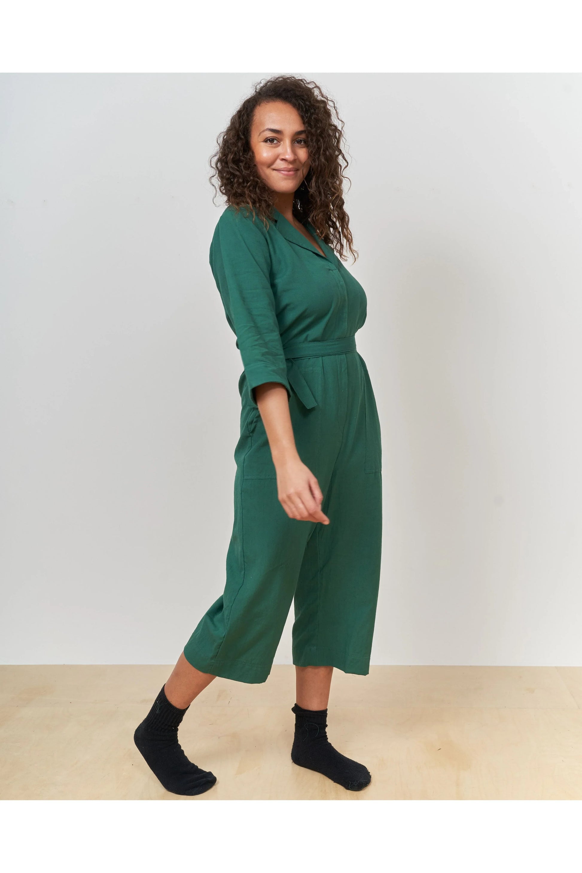 Forest Green Jumpsuit