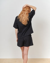 Load image into Gallery viewer, Classic Black Drawstring Shorts
