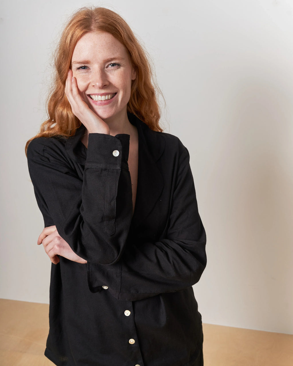 Classic Black Long Sleeve Shirt