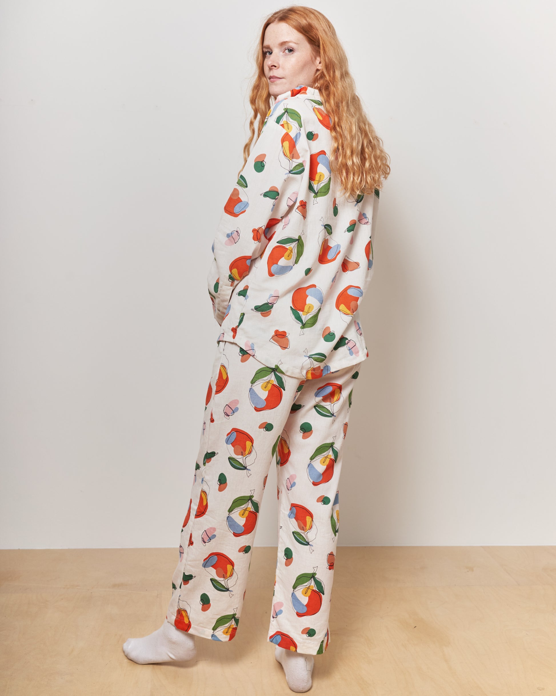 Orange Harvest Long Sleeve Shirt