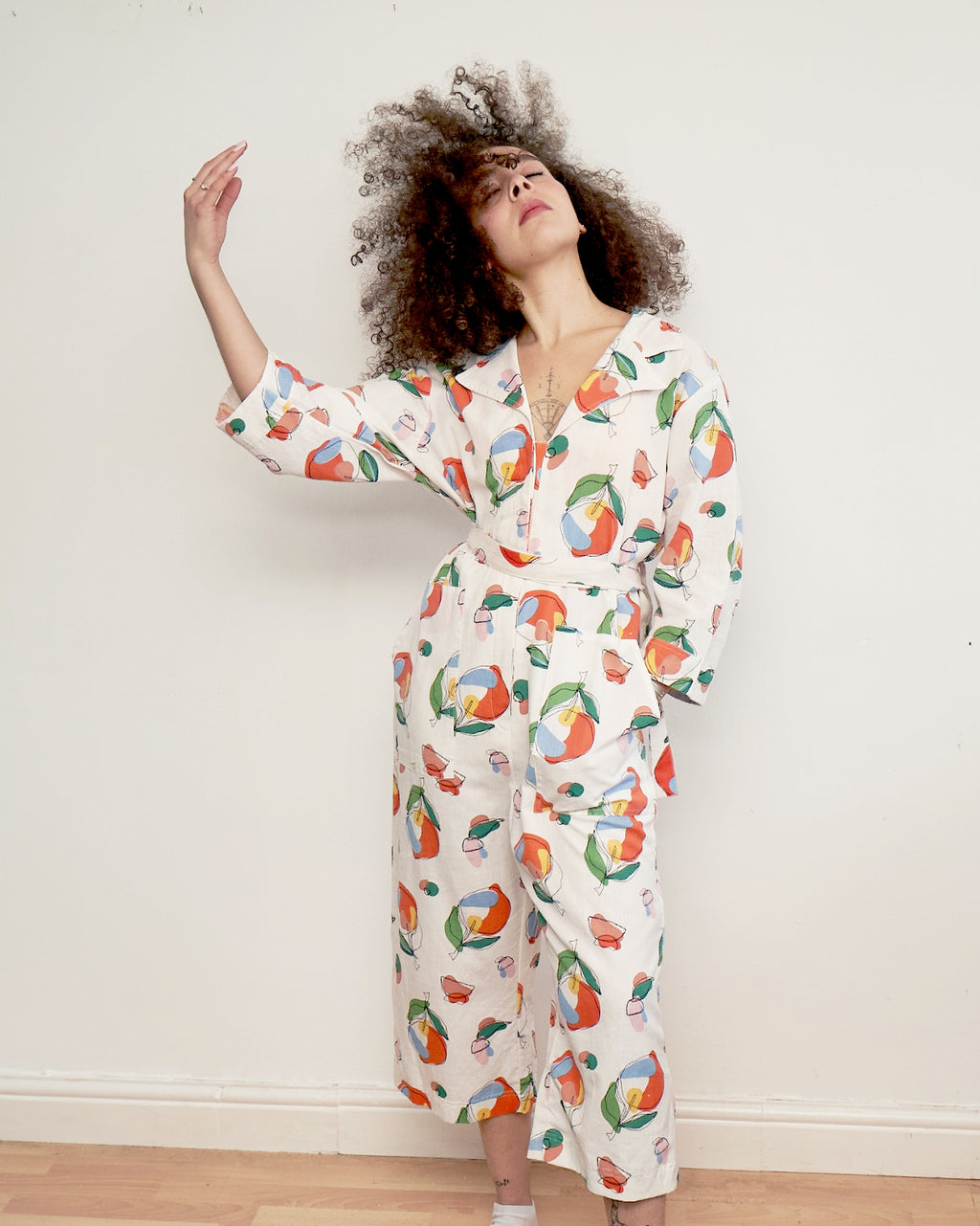 Orange Harvest Jumpsuit
