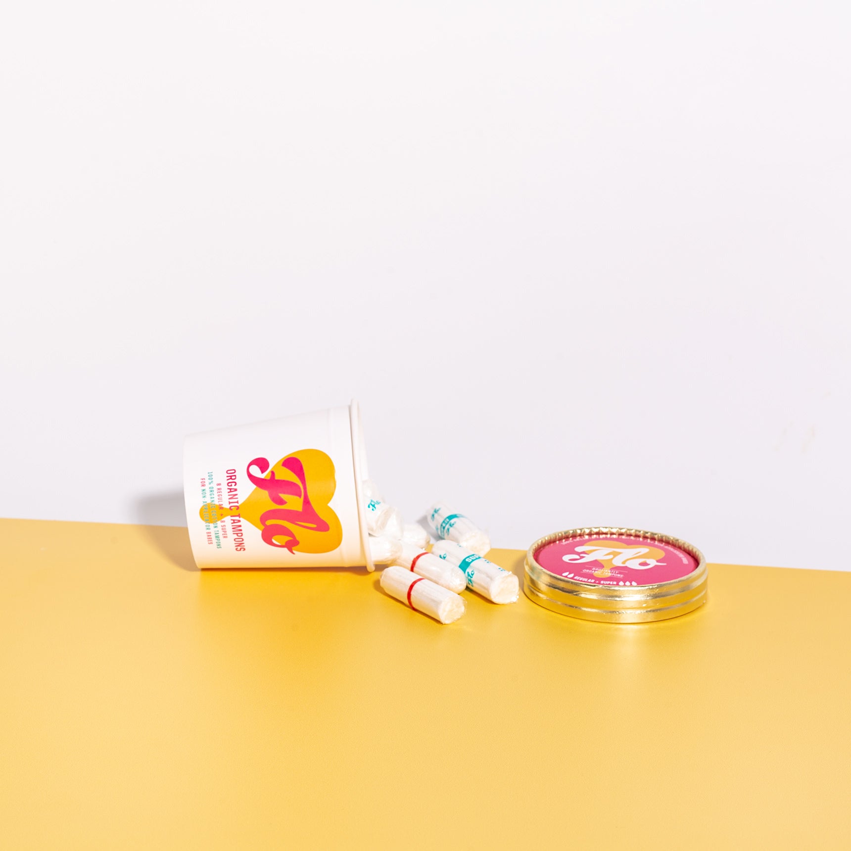 FLO Eco Non-Applicator Tampon Tub
