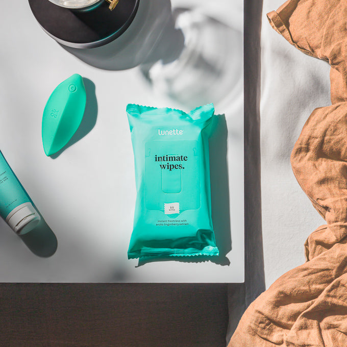 Lunette Biodegradable Intimate Wipes