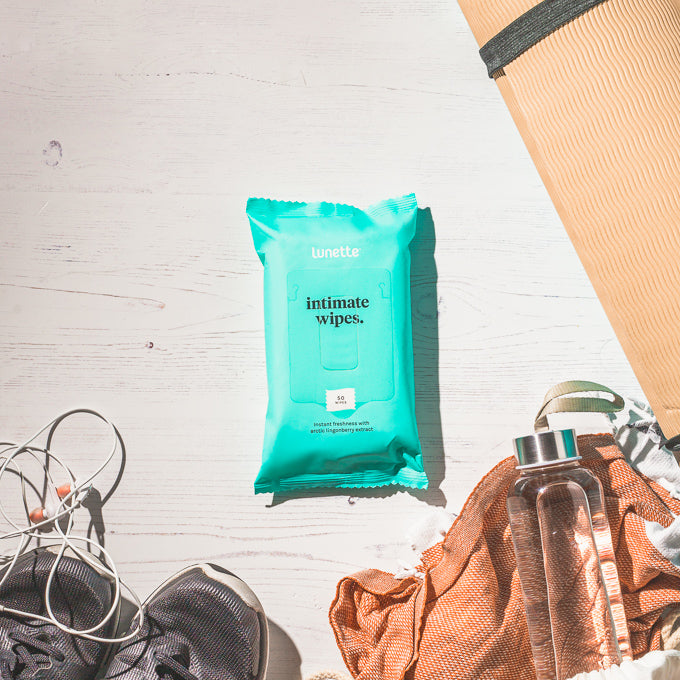 Lunette Biodegradable Intimate Wipes