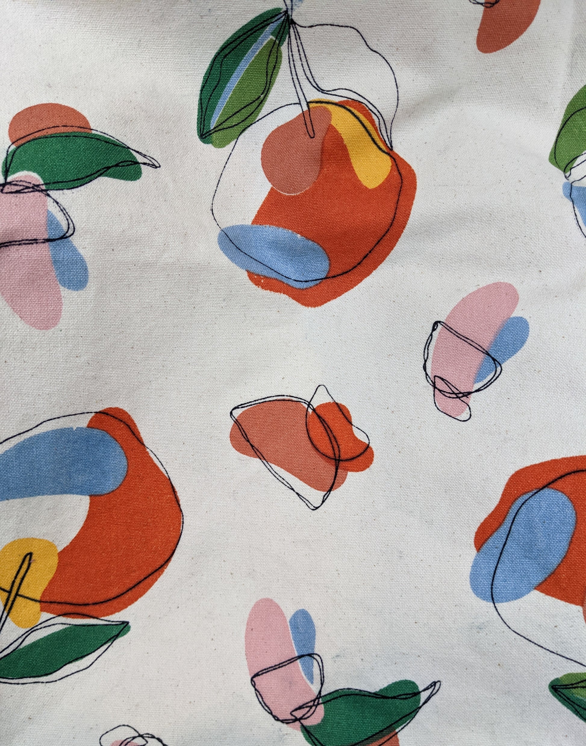 Orange Harvest Giant Tote Bag