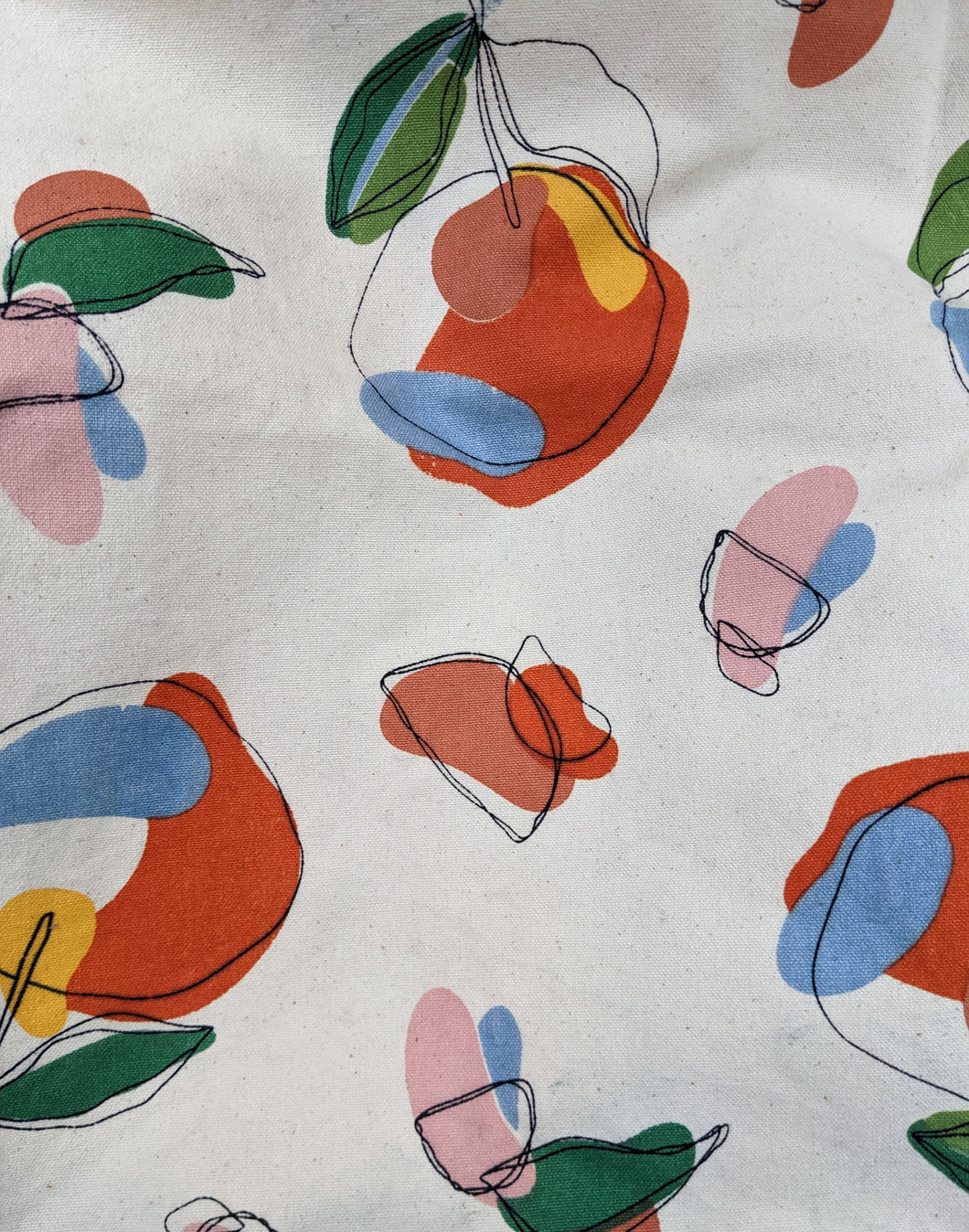 Orange Harvest Giant Tote Bag