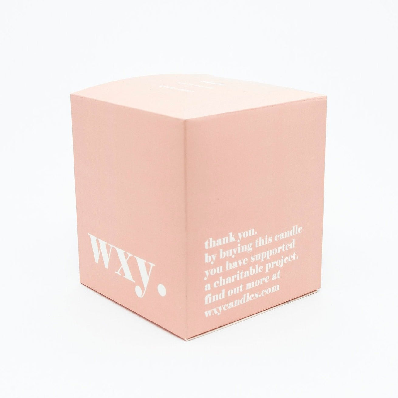 wxy. AURA White Woods + Amber Down 3oz Candle