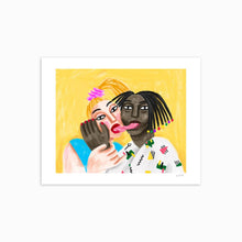 Load image into Gallery viewer, &#39;Kisses Kisses&#39; Cé Pé Art Print
