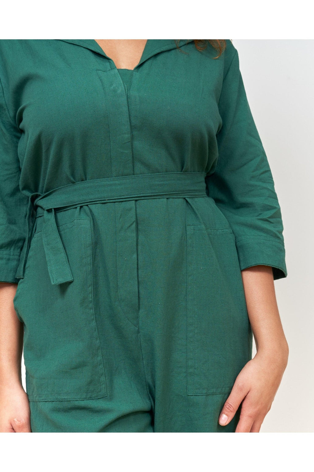 Forest Green Jumpsuit - Periodical Powers