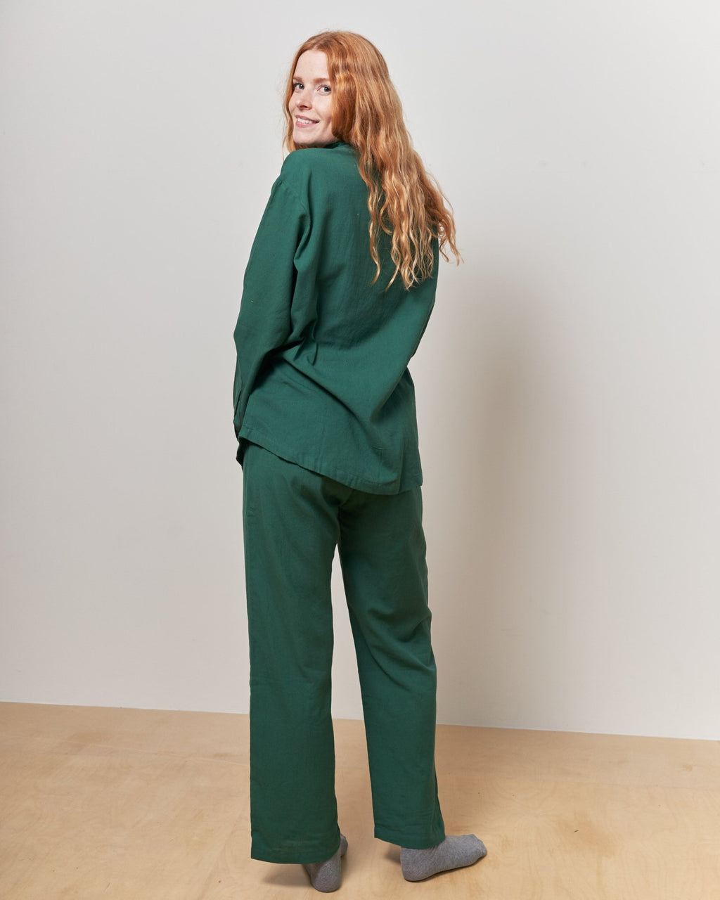 Forest Green Long Sleeve Shirt - Periodical Powers