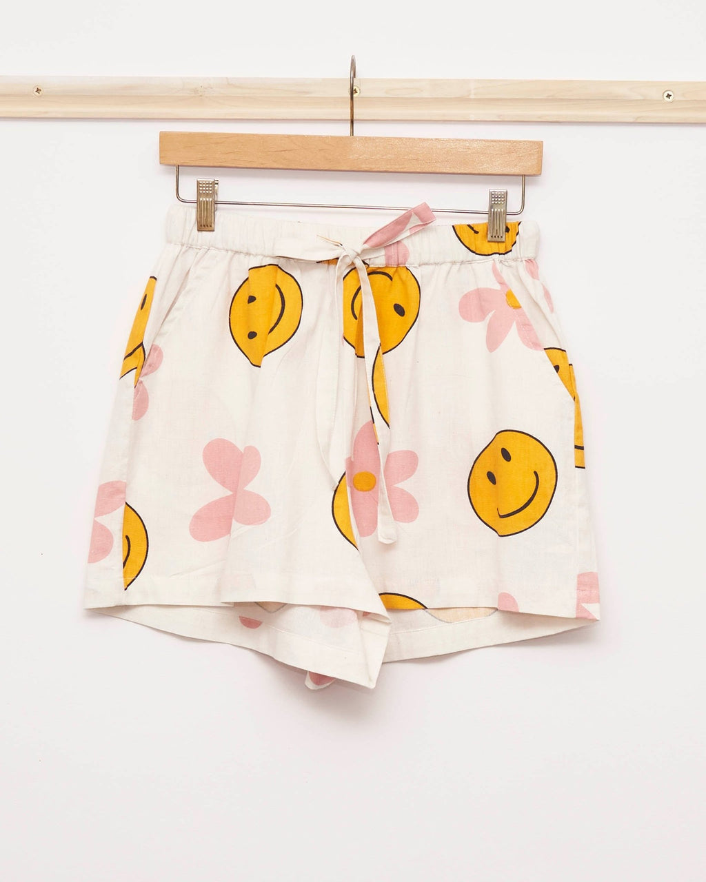 Happy Hippy Drawstring Shorts - Periodical Powers