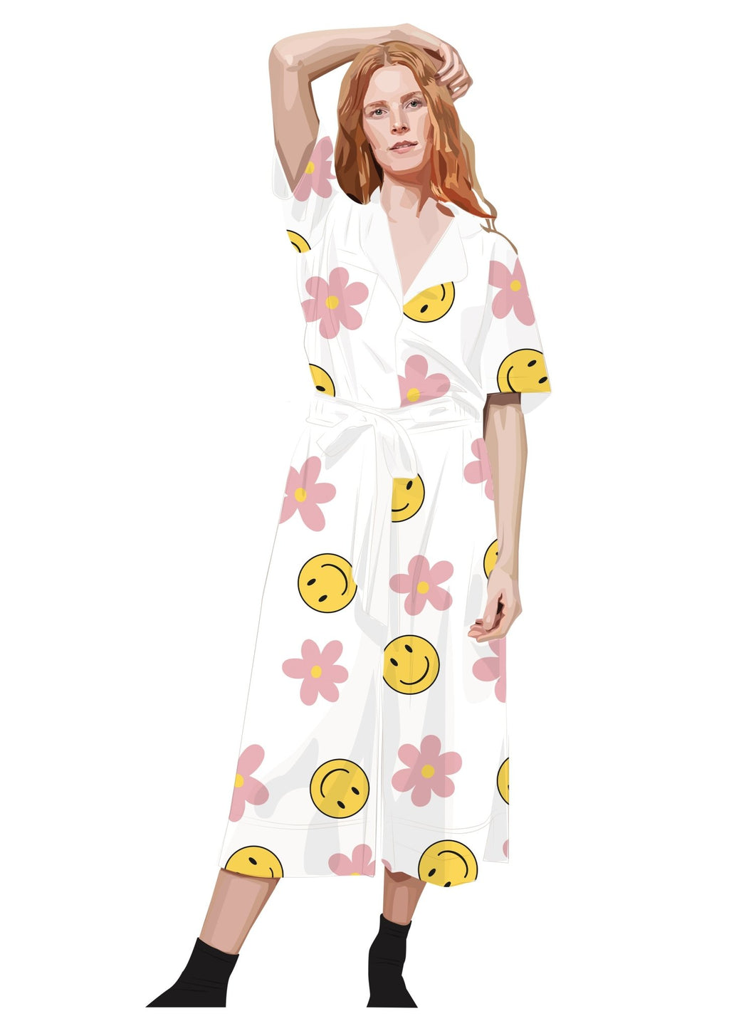 Happy Hippy Wide Hem Culottes - Periodical Powers