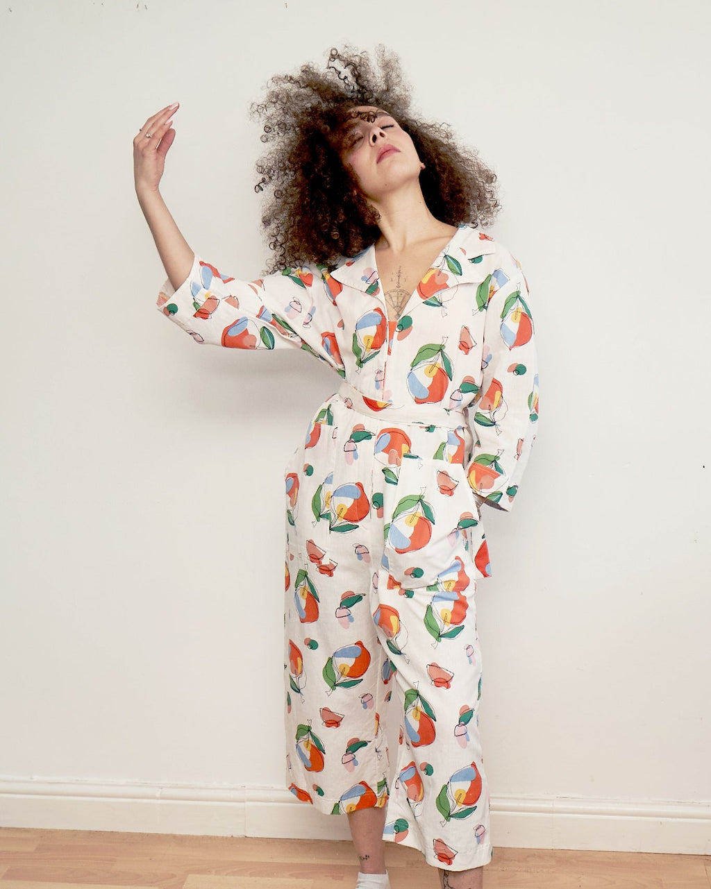 Orange Harvest Jumpsuit - Periodical Powers