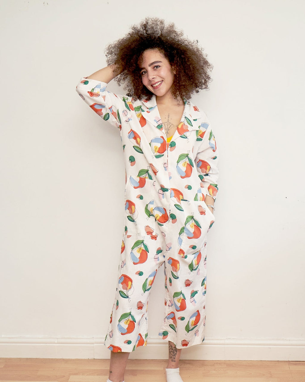Orange Harvest Jumpsuit - Periodical Powers