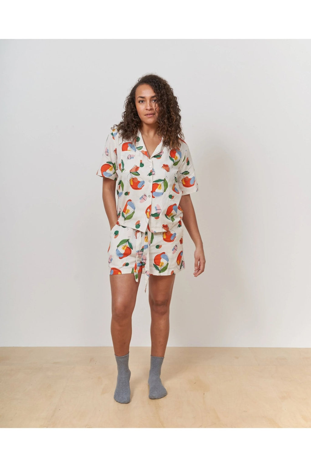 Orange Harvest Short Sleeve Shirt - Periodical Powers