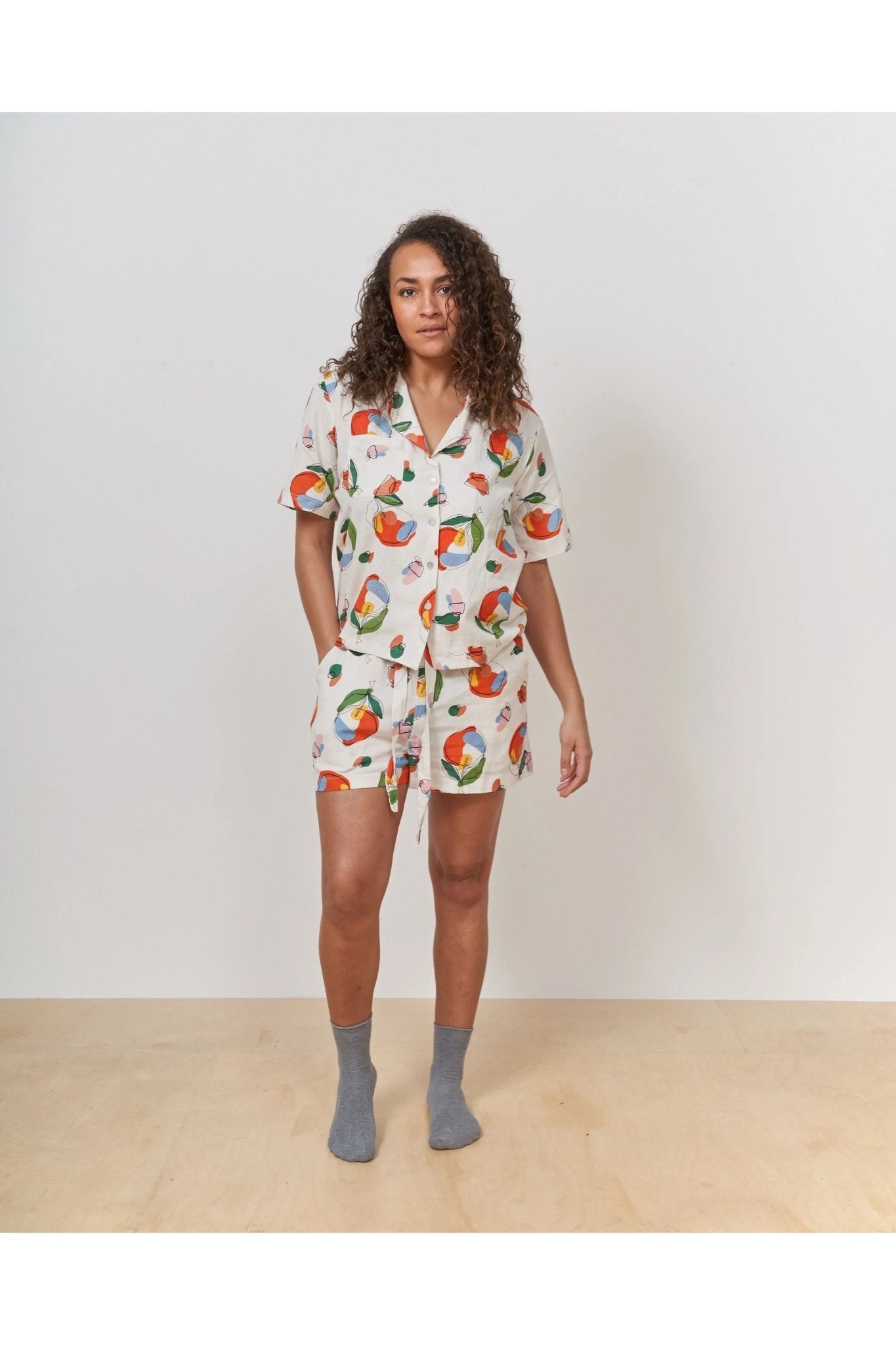 Orange Harvest Short Sleeve Shirt - Periodical Powers