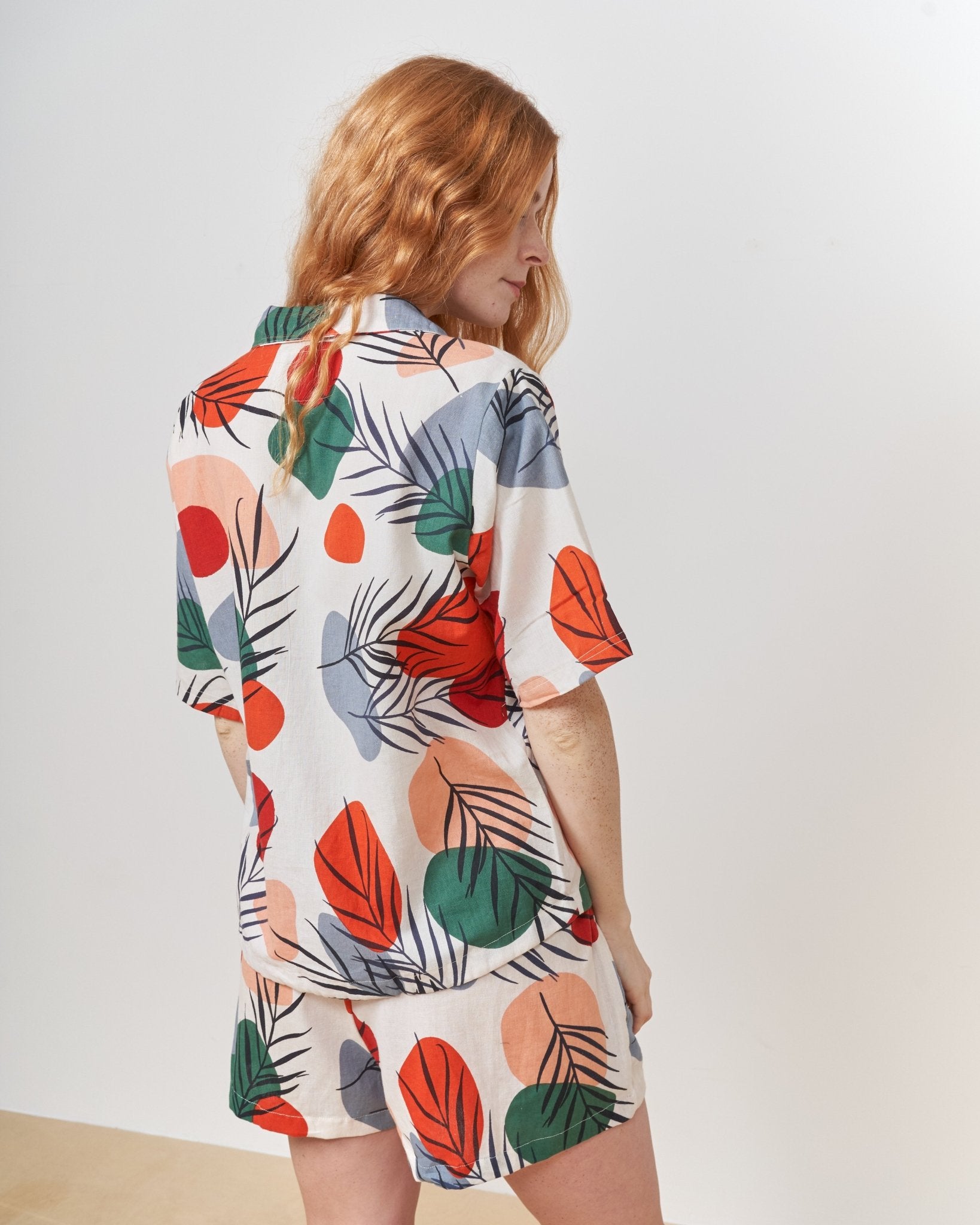 Rose Blush Drawstring Shorts - Periodical Powers