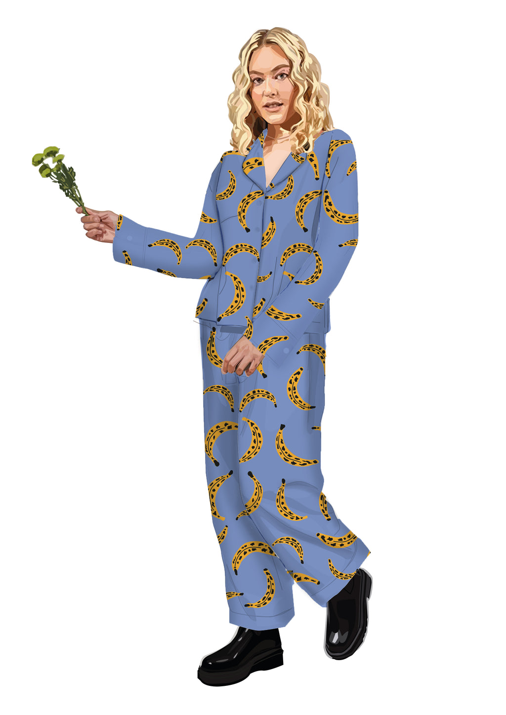 Cool Bananas Long Sleeve Shirt