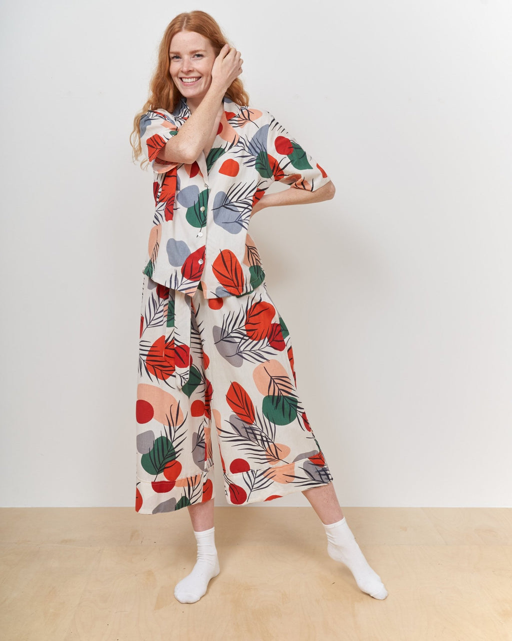 Woodland Walk Wide Hem Culottes - Periodical Powers